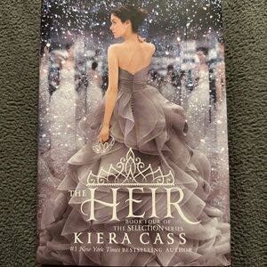 Barnes & Noble The Heir Book Cover - Purple and White